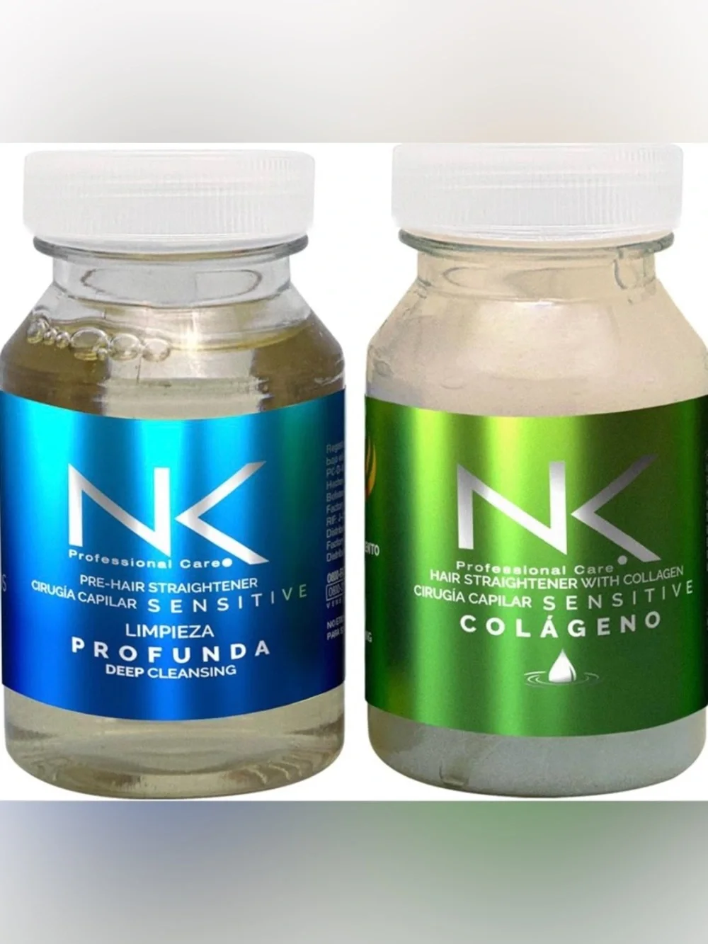 NK Keratin Sensitive Hair Straightener Kit